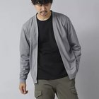 【ノーリーズ グッドマン/NOLLEY'S goodman / MEN】の【ACTIVE SECT】《限定展開》シルケットサーフニットボタンレスカーディガン 25AW ミディアムグレー|ID: prp329100004632906 ipo3291000000033342442