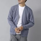 【ノーリーズ グッドマン/NOLLEY'S goodman / MEN】の【ACTIVE SECT】《限定展開》シルケットサーフニットボタンレスカーディガン 25AW ブルー|ID: prp329100004632906 ipo3291000000033342443