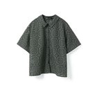 【ミズイロ インド/mizuiro ind】のタイルレースシャツ 人気、トレンドファッション・服の通販 founy(ファニー) ファッション Fashion レディースファッション Fashion for Women トップス・カットソー Cut & Sew Tops シャツ・ブラウス・オフィスカジュアル Elegant Blouses & Button-Ups インナー Innerwear ベーシック Basic, Essential レギュラー Regular, Standard Fit レース Lace, Lace Fabric エレガント 上品 Elegant 人気 Popular, Best Seller thumbnail チャコールグレー|ID: prp329100004632927 ipo3291000000033343169