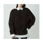 【カオス/Chaos】のペルシアモールニットプルオーバー 人気、トレンドファッション・服の通販 founy(ファニー) ファッション Fashion レディースファッション Fashion for Women トップス・カットソー Cut & Sew Tops ニット Knit Tops & Sweaters カジュアルプルオーバー・ニットトップス Pullovers & Knit Tops / Casual Pullovers 2024年 2024 2024-2025秋冬・A/W Autumn/Winter 2024–25 AW24–25 イエロー Yellow シンプル Simple, Minimal thumbnail ダークブラウン|ID: prp329100004632928 ipo3291000000033343182