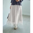 【スタイルデリ/STYLE DELI】の【LUXE】コットンレースギャザーロングスカート 人気、トレンドファッション・服の通販 founy(ファニー) ファッション Fashion レディースファッション Fashion for Women スカート Skirts ロングスカート Long Skirts / Maxi & Midi Skirts ギャザー Gathered, Ruffled 切替 Switching, Contrast Panel スウェット / スエット Sweatshirt, Sweatwear スカラップ Scallop, Scalloped Edge ストライプ Stripe, Striped Pattern タイツ Tights, Legwear タンク Tank Top, Sleeveless Top ダウン Down, Puffer ティアード Tiered, Tiered Style バランス Balance, Style Balance フラット Flat, Flat Shoes フレア Flare, Flared ポケット Pocket, Pocket Detail ラグジュアリー Luxury, Elegant ランダム Random, Irregular レース Lace, Lace Fabric ロング Long, Long-Length 夏 Summer thumbnail ホワイト|ID: prp329100004633607 ipo3291000000033356384