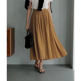 【スタイルデリ/STYLE DELI】 カラーナチュラルストライプ織りスカート人気、トレンドファッション・服の通販 founy(ファニー) ファッション Fashion レディースファッション Fashion for Women スカート Skirts ストライプ Stripe, Striped Pattern スニーカー Sneakers, Trainers リゾート Resort, Vacation Style 夏 Summer 無地 Plain, Solid Color |ID:prp329100004633609