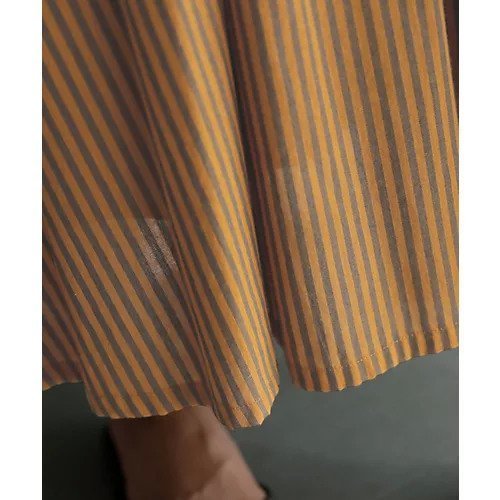【スタイルデリ/STYLE DELI】のカラーナチュラルストライプ織りスカート 人気、トレンドファッション・服の通販 founy(ファニー) 　ファッション　Fashion　レディースファッション　Fashion for Women　スカート　Skirts　ストライプ　Stripe, Striped Pattern　スニーカー　Sneakers, Trainers　リゾート　Resort, Vacation Style　夏　Summer　無地　Plain, Solid Color　other-3|ID: prp329100004633609 ipo3291000000033356399