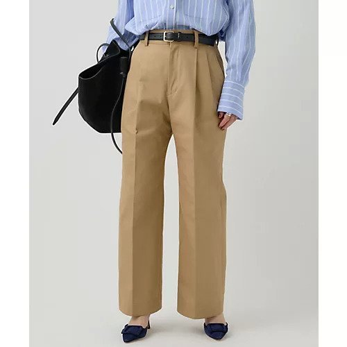 【カオス/Chaos】の2タックチーノパンツ 人気、トレンドファッション・服の通販 founy(ファニー) ファッション Fashion レディースファッション Fashion for Women パンツ Pants & Trousers おすすめ Recommended / Our Picks ストレート Straight, Straight Cut センター Center, Center Line ドレス Dress, One-Piece フロント Front, Front Design ブルゾン Blouson, Bomber Jacket レース Lace, Lace Fabric other-1|ID: prp329100004633613 ipo3291000000033439759