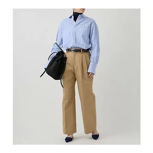 【カオス/Chaos】の2タックチーノパンツ 人気、トレンドファッション・服の通販 founy(ファニー) ファッション Fashion レディースファッション Fashion for Women パンツ Pants & Trousers おすすめ Recommended / Our Picks ストレート Straight, Straight Cut センター Center, Center Line ドレス Dress, One-Piece フロント Front, Front Design ブルゾン Blouson, Bomber Jacket レース Lace, Lace Fabric other-2|ID: prp329100004633613 ipo3291000000033439761