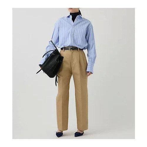 【カオス/Chaos】の2タックチーノパンツ 人気、トレンドファッション・服の通販 founy(ファニー) ファッション Fashion レディースファッション Fashion for Women パンツ Pants & Trousers おすすめ Recommended / Our Picks ストレート Straight, Straight Cut センター Center, Center Line ドレス Dress, One-Piece フロント Front, Front Design ブルゾン Blouson, Bomber Jacket レース Lace, Lace Fabric other-3|ID: prp329100004633613 ipo3291000000033439762