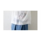 【ウィムガゼット/Whim Gazette】のシアーフェザーTEE オフホワイト|ID: prp329100004635360 ipo3291000000033383393