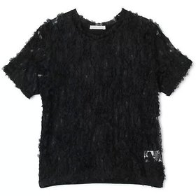 【カナコ サカイ/KANAKO SAKAI】のLACE T-SHIRT 人気、トレンドファッション・服の通販 founy(ファニー) ファッション Fashion レディースファッション Fashion for Women トップス・カットソー Cut & Sew Tops シャツ・ブラウス・オフィスカジュアル Elegant Blouses & Button-Ups ロングTシャツ・Tシャツ Longline T-Shirts & Tees 2025年 2025 2025-2026秋冬・A/W Autumn/Winter 2025–26 AW25–26 シアー Sheer, See-Through シフォン Chiffon, Lightweight Fabric ジャケット Jacket, Outerwear ストレッチ Stretch, Stretchy Fabric バランス Balance, Style Balance レース Lace, Lace Fabric 洗える Machine Washable |ID:prp329100004636029