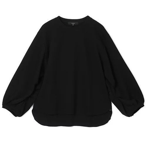 【フローレント/FLORENT】のVOLUME SLEEVE TOPS インテリア・キッズ・メンズ・レディースファッション・服の通販 founy(ファニー) 　ファッション　Fashion　レディースファッション　Fashion for Women　トップス・カットソー　Cut & Sew Tops　ボリューム袖・フリルスリーブブラウス　Voluminous & Ruffle Sleeves / Puffy Sleeve Tops　カットソー　Cut and Sewn Top　シンプル　Simple, Minimal　ベーシック　Basic, Essential　モダン　Modern, Contemporary　洗える　Machine Washable　BLACK|ID: prp329100004636031 ipo3291000000033394151