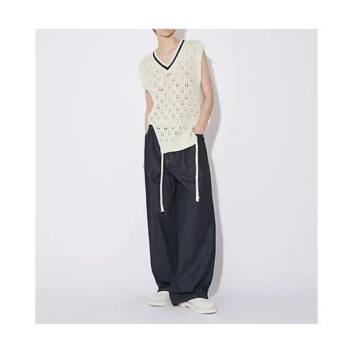 【ビューティフル ピープル/beautiful people】のdouble-end cotton wool linen lace top 人気、トレンドファッション・服の通販 founy(ファニー) 　ファッション　Fashion　レディースファッション　Fashion for Women　ワンピース　Dresses　2025年　2025　2025-2026秋冬・A/W　Autumn/Winter 2025–26 AW25–26　ベスト　Vest, Waistcoat　今季　This Season, Current Season　洗える　Machine Washable　other-2|ID: prp329100004636036 ipo3291000000033394189
