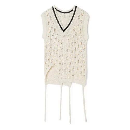 【ビューティフル ピープル/beautiful people】のdouble-end cotton wool linen lace top 人気、トレンドファッション・服の通販 founy(ファニー) 　ファッション　Fashion　レディースファッション　Fashion for Women　ワンピース　Dresses　2025年　2025　2025-2026秋冬・A/W　Autumn/Winter 2025–26 AW25–26　ベスト　Vest, Waistcoat　今季　This Season, Current Season　洗える　Machine Washable　 other-1|ID: prp329100004636036 ipo3291000000034941432