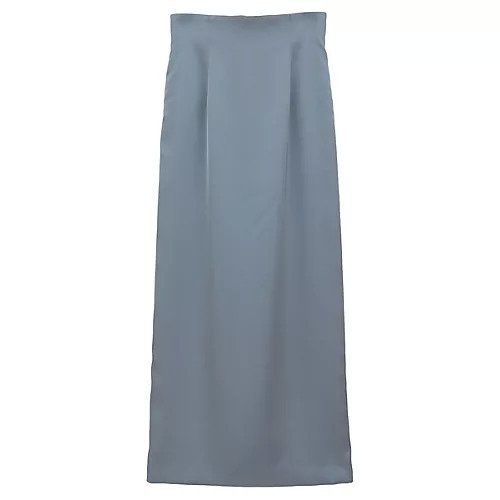 【クラネ/CLANE】のHIGE WAIST STRAIGHT SATIN SKIRT インテリア・キッズ・メンズ・レディースファッション・服の通販 founy(ファニー) ファッション Fashion レディースファッション Fashion for Women スカート Skirts 2025年 2025 2025-2026秋冬・A/W Autumn/Winter 2025–26 AW25–26 シンプル Simple, Minimal ストレッチ Stretch, Stretchy Fabric ストレート Straight, Straight Cut ドレープ Drape, Draping Fabric フィット Fit, Slim Fit エレガント 上品 Elegant BLUE|ID: prp329100004636037 ipo3291000000034875026
