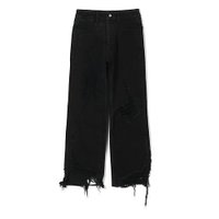 【カナコ サカイ/KANAKO SAKAI】のDISTRESSED JEANS 人気、トレンドファッション・服の通販 founy(ファニー) ファッション Fashion レディースファッション Fashion for Women 2025年 2025 2025-2026秋冬・A/W Autumn/Winter 2025–26 AW25–26 ダメージ Distressed, Destroyed デニム Denim, Jeans Material ユーズド Used, Vintage-Look 洗える Machine Washable |ID:prp329100004636040