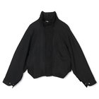 【カナコ サカイ/KANAKO SAKAI】のNYLON BOMBER BLACK|ID: prp329100004636043 ipo3291000000033394228