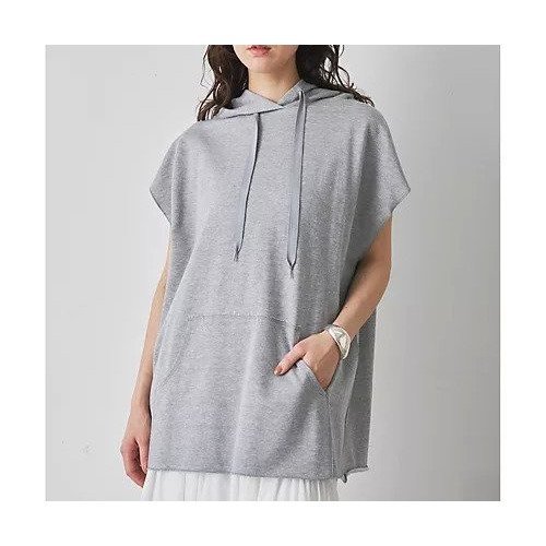 【ウィムガゼット/Whim Gazette】の【WEB限定】オーバーノースリーブパーカー インテリア・キッズ・メンズ・レディースファッション・服の通販 founy(ファニー) https://founy.com/ ファッション Fashion レディースファッション Fashion for Women トップス・カットソー Cut & Sew Tops キャミソール&ノースリーブ Camisoles & Sleeveless Tops レディースパーカー・カジュアルフーディー Casual Hoodies & Sweatshirts 2025年 2025 2025春夏・S/S Spring/Summer 2025 SS25 おすすめ Recommended / Our Picks インナー Innerwear ジャケット Jacket, Outerwear スリーブ Sleeve, Long Sleeve / Short Sleeve パーカー Hoodie, Parka フレンチ French, French Style エレガント 上品 Elegant 夏 Summer |ID: prp329100004636682 ipo3291000000033407245