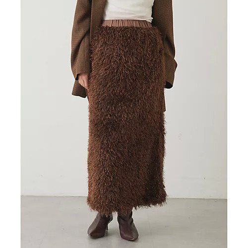 【ウィムガゼット/Whim Gazette】の【THE PAUSE】ボリュームフリンジスカート 人気、トレンドファッション・服の通販 founy(ファニー) 　ファッション　Fashion　レディースファッション　Fashion for Women　スカート　Skirts　ヴィンテージ　Vintage Style　グラデーション　Gradient, Ombre　サテン　Satin, Glossy Fabric　シンプル　Simple, Minimal　スリット　Slit, Slit Detail　フリンジ　Fringe, Tassel　ミックス　Mix, Mixed Style　モダン　Modern, Contemporary　ワーク　Workwear, Utility Style　2025年　2025　2025-2026秋冬・A/W　Autumn/Winter 2025–26 AW25–26　 other-1|ID: prp329100004636691 ipo3291000000033407295