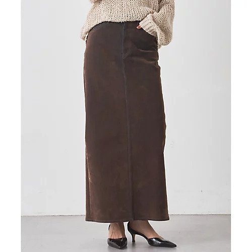 【ウィムガゼット/Whim Gazette】のデニムフロッキースリットスカート 人気、トレンドファッション・服の通販 founy(ファニー) 　ファッション　Fashion　レディースファッション　Fashion for Women　スカート　Skirts　ヴィンテージ　Vintage Style　秋　Autumn　クール　Cool, Chic　シンプル　Simple, Minimal　ストレッチ　Stretch, Stretchy Fabric　スリット　Slit, Slit Detail　セットアップ　Set-Up, Coordinated Outfit　デニム　Denim, Jeans Material　ビンテージ　Vintage, Retro Style　ロング　Long, Long-Length　おすすめ　Recommended / Our Picks　2025年　2025　2025-2026秋冬・A/W　Autumn/Winter 2025–26 AW25–26　 other-1|ID: prp329100004636693 ipo3291000000033407309