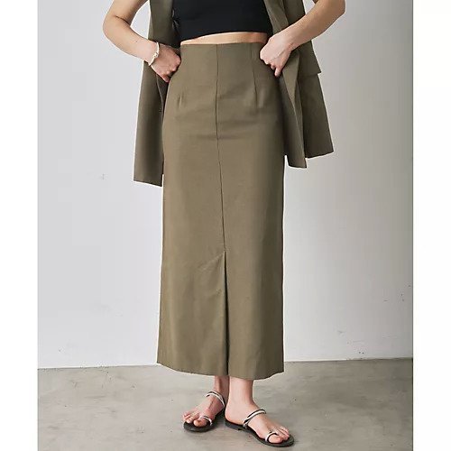 【ウィムガゼット/Whim Gazette】のダックタイトスカート インテリア・キッズ・メンズ・レディースファッション・服の通販 founy(ファニー) https://founy.com/ ファッション Fashion レディースファッション Fashion for Women スカート Skirts ヴィンテージ Vintage Style スリット Slit, Slit Detail セットアップ Set-Up, Coordinated Outfit タイトスカート Pencil Skirt, Tight Skirt フロント Front, Front Design ワーク Workwear, Utility Style おすすめ Recommended / Our Picks エレガント 上品 Elegant 2025年 2025 2025春夏・S/S Spring/Summer 2025 SS25 |ID: prp329100004636697 ipo3291000000033407333