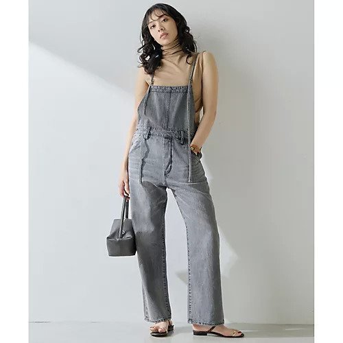 【ウィムガゼット/Whim Gazette】のコットンヘンプデニムオールインワン 人気、トレンドファッション・服の通販 founy(ファニー) 　ファッション　Fashion　レディースファッション　Fashion for Women　ワンピース　Dresses　オールインワン・ワンピース　Dresses and Jumpsuits　吸水　Absorbent, Quick-Dry　ストレート　Straight, Straight Cut　デニム　Denim, Jeans Material　ドレープ　Drape, Draping Fabric　ユーズド　Used, Vintage-Look　2025年　2025　2025-2026秋冬・A/W　Autumn/Winter 2025–26 AW25–26　 other-1|ID: prp329100004636709 ipo3291000000033407421