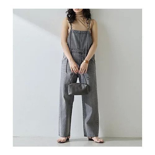 【ウィムガゼット/Whim Gazette】のコットンヘンプデニムオールインワン 人気、トレンドファッション・服の通販 founy(ファニー) 　ファッション　Fashion　レディースファッション　Fashion for Women　ワンピース　Dresses　オールインワン・ワンピース　Dresses and Jumpsuits　吸水　Absorbent, Quick-Dry　ストレート　Straight, Straight Cut　デニム　Denim, Jeans Material　ドレープ　Drape, Draping Fabric　ユーズド　Used, Vintage-Look　2025年　2025　2025-2026秋冬・A/W　Autumn/Winter 2025–26 AW25–26　other-2|ID: prp329100004636709 ipo3291000000033407425