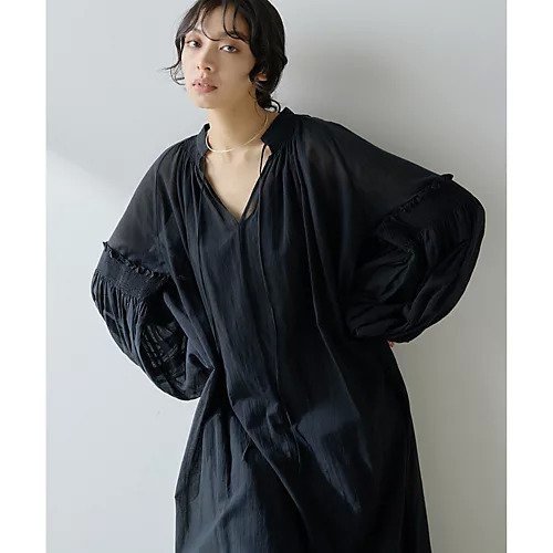 【ウィムガゼット/Whim Gazette】のコットンシフォンワンピース インテリア・キッズ・メンズ・レディースファッション・服の通販 founy(ファニー) https://founy.com/ ファッション Fashion レディースファッション Fashion for Women ワンピース Dresses ギャザー Gathered, Ruffled シフォン Chiffon, Lightweight Fabric 長袖 Long Sleeve, Full Sleeve ハイネック High Neck, Mock Neck フェミニン Feminine, Girly フレア Flare, Flared ベビー Baby, Babywear ペチコート Petticoat, Underskirt ロマンティック Romantic, Feminine Style 2025年 2025 2025-2026秋冬・A/W Autumn/Winter 2025–26 AW25–26 |ID: prp329100004636713 ipo3291000000033407446