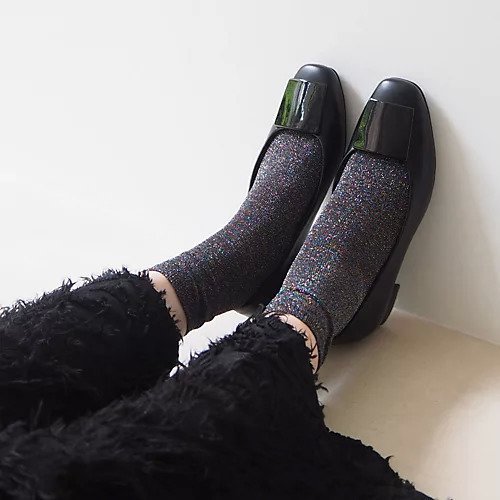 【エンチャンテッド/enchanted】の【晴雨兼用】スクエアプレートモチーフパンプス 人気、トレンドファッション・服の通販 founy(ファニー) 　ファッション　Fashion　レディースファッション　Fashion for Women　クッション　Cushion, Throw Pillow　コンビ　Combo, Combination Style　シューズ　Shoes, Footwear　ハンド　Hand, Handmade　バランス　Balance, Style Balance　プレート　Plate, Dish　モチーフ　Motif, Design Theme　おすすめ　Recommended / Our Picks　other-3|ID: prp329100004636728 ipo3291000000034604571