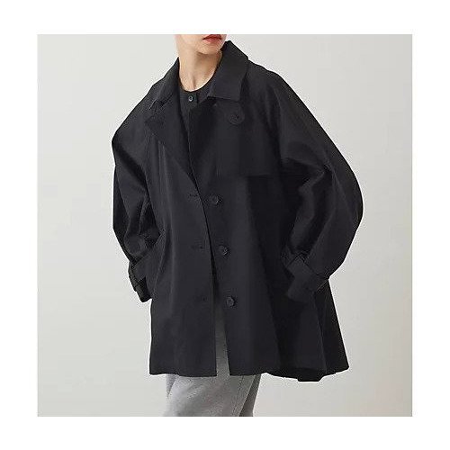 【ウィムガゼット/Whim Gazette】の【THE PAUSE】ショートバルマカンコート 人気、トレンドファッション・服の通販 founy(ファニー) 　ファッション　Fashion　レディースファッション　Fashion for Women　アウター　Coat / Outerwear Collection　コート・ロングコート・ピーコート　Long Coats, Peacoats & More　インド　Indian Textile　インナー　Innerwear　ヴィンテージ　Vintage Style　グラデーション　Gradient, Ombre　スタイリッシュ　Stylish, Fashionable　スタンド　Stand Collar, Upright Stand　プリーツ　Pleats, Pleated　ベーシック　Basic, Essential　ボックス　Boxy, Box Shape　ミドル　Middle Length, Mid Height　ワーク　Workwear, Utility Style　2025年　2025　2025-2026秋冬・A/W　Autumn/Winter 2025–26 AW25–26　other-2|ID: prp329100004636767 ipo3291000000033407851