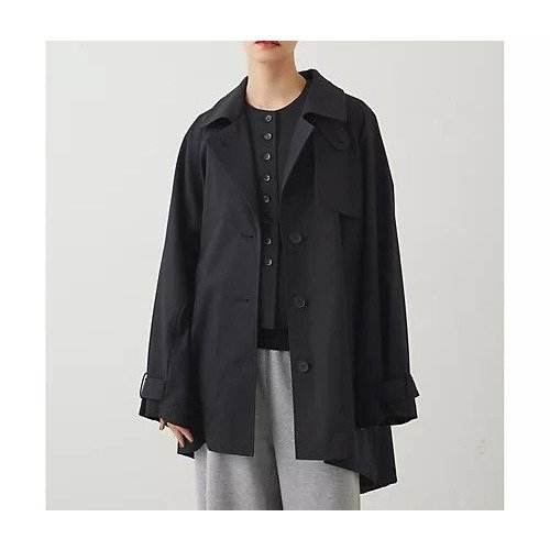 【ウィムガゼット/Whim Gazette】の【THE PAUSE】ショートバルマカンコート 人気、トレンドファッション・服の通販 founy(ファニー) 　ファッション　Fashion　レディースファッション　Fashion for Women　アウター　Coat / Outerwear Collection　コート・ロングコート・ピーコート　Long Coats, Peacoats & More　インド　Indian Textile　インナー　Innerwear　ヴィンテージ　Vintage Style　グラデーション　Gradient, Ombre　スタイリッシュ　Stylish, Fashionable　スタンド　Stand Collar, Upright Stand　プリーツ　Pleats, Pleated　ベーシック　Basic, Essential　ボックス　Boxy, Box Shape　ミドル　Middle Length, Mid Height　ワーク　Workwear, Utility Style　2025年　2025　2025-2026秋冬・A/W　Autumn/Winter 2025–26 AW25–26　other-3|ID: prp329100004636767 ipo3291000000033407853