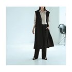 【スタイルデリ/STYLE DELI】の【Kana Oyama BLK001】ロングジレ ブラック|ID: prp329100004636841 ipo3291000000033408855