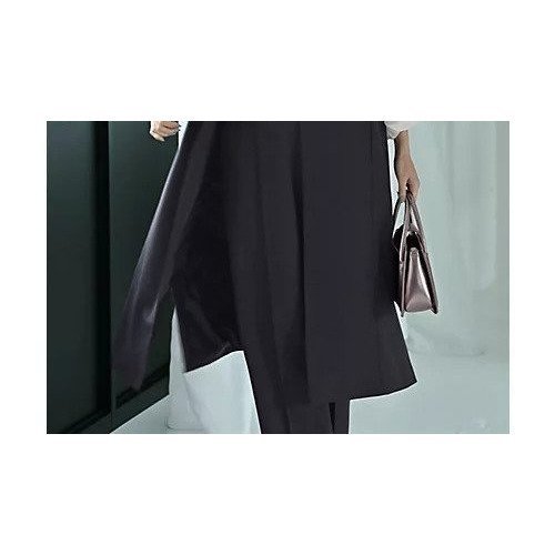 【スタイルデリ/STYLE DELI】の【Kana Oyama BLK001】ロングジレ 人気、トレンドファッション・服の通販 founy(ファニー) 　ファッション　Fashion　レディースファッション　Fashion for Women　アウター　Coat / Outerwear Collection　トップス・カットソー　Cut & Sew Tops　ベスト&ジレ / 重ね着スタイル　Vests & Gilets　コラボ　Collaboration, Collab　シンプル　Simple, Minimal　ジョーゼット　Georgette, Semi-Sheer Fabric　スリット　Slit, Slit Detail　セットアップ　Set-Up, Coordinated Outfit　デニム　Denim, Jeans Material　定番　Standard, Basic Item　バランス　Balance, Style Balance　フィット　Fit, Slim Fit　フォーマル　Formal, Dressy　ベーシック　Basic, Essential　おすすめ　Recommended / Our Picks　旅行　Travel　セレモニー　Ceremony　 other-1|ID: prp329100004636841 ipo3291000000036042829