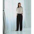 【スタイルデリ/STYLE DELI】の【Kana Oyama BLK001】ワイドパンツ 人気、トレンドファッション・服の通販 founy(ファニー) ファッション Fashion レディースファッション Fashion for Women パンツ Pants & Trousers コラボ Collaboration, Collab シューズ Shoes, Footwear シンプル Simple, Minimal ジョーゼット Georgette, Semi-Sheer Fabric ストレート Straight, Straight Cut スリット Slit, Slit Detail セットアップ Set-Up, Coordinated Outfit センター Center, Center Line 定番 Standard, Basic Item バランス Balance, Style Balance パターン Pattern, Design Print フィット Fit, Slim Fit フラット Flat, Flat Shoes ベーシック Basic, Essential ワイド Wide, Wide Fit おすすめ Recommended / Our Picks 旅行 Travel セレモニー Ceremony thumbnail ブラック|ID: prp329100004636843 ipo3291000000033408878