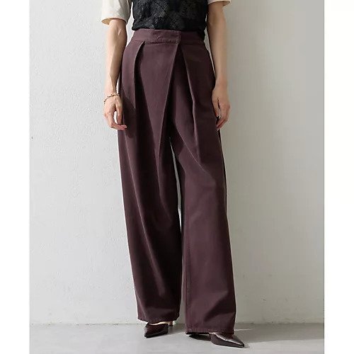 【ウィムガゼット/Whim Gazette】のラップデニムパンツ 人気、トレンドファッション・服の通販 founy(ファニー) 　ファッション　Fashion　レディースファッション　Fashion for Women　パンツ　Pants & Trousers　デニムパンツ・ジーンズ・美脚デニム　Denim Jeans & Pants　セットアップ　Set-Up, Coordinated Outfit　デニム　Denim, Jeans Material　ドレープ　Drape, Draping Fabric　ブリーチ　Bleach, Washed Finish　ラップ　Wrap, Wrap Design　ワイド　Wide, Wide Fit　おすすめ　Recommended / Our Picks　2025年　2025　2025-2026秋冬・A/W　Autumn/Winter 2025–26 AW25–26　other-2|ID: prp329100004637930 ipo3291000000033424134