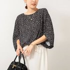【ノーリーズ/NOLLEY'S】のウォッシャブルバックサテンコクーンブラウス ブラック・グレー系3|ID: prp329100004639137 ipo3291000000033438983