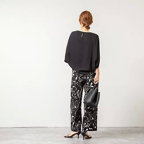 【ノーリーズ/NOLLEY'S】のウォッシャブルバックサテンコクーンブラウス 人気、トレンドファッション・服の通販 founy(ファニー) 　ファッション　Fashion　レディースファッション　Fashion for Women　トップス・カットソー　Cut & Sew Tops　シャツ・ブラウス・オフィスカジュアル　Elegant Blouses & Button-Ups　バッグ　Bags　2025年　2025　2025-2026秋冬・A/W　Autumn/Winter 2025–26 AW25–26　ボトム　Bottoms, Lower Wear　モノトーン　Monotone, Black and White　夏　Summer　ビジネス 仕事 通勤　Business / Work / Commuting　other-3|ID: prp329100004639137 ipo3291000000033438991