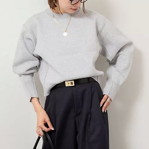 【ノーリーズ/NOLLEY'S】の【WEB&一部店舗限定色アイテム】《手洗い可能》スウェット風ニットプルオーバー 人気、トレンドファッション・服の通販 founy(ファニー) 　ファッション　Fashion　レディースファッション　Fashion for Women　トップス・カットソー　Cut & Sew Tops　ニット　Knit Tops & Sweaters　レディースパーカー・カジュアルフーディー　Casual Hoodies & Sweatshirts　カジュアルプルオーバー・ニットトップス　Pullovers & Knit Tops / Casual Pullovers　スウェット・クルーネックトップス　Sweatshirts & Crewnecks / Relaxed Fit Sweat Tops　2025年　2025　2025-2026秋冬・A/W　Autumn/Winter 2025–26 AW25–26　おすすめ　Recommended / Our Picks　ショート　Short, Short Length　スウェット / スエット　Sweatshirt, Sweatwear　スリーブ　Sleeve, Long Sleeve / Short Sleeve　ボトム　Bottoms, Lower Wear　ロング　Long, Long-Length　夏　Summer　軽量　Lightweight, Ultra Light　other-2|ID: prp329100004639140 ipo3291000000033439007