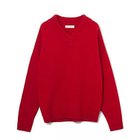 【イーバイエクラ/E by eclat】のカシミヤ混浅Vネックニット 人気、トレンドファッション・服の通販 founy(ファニー) ファッション Fashion レディースファッション Fashion for Women トップス・カットソー Cut & Sew Tops ニット Knit Tops & Sweaters Vネックトップス V-Neck Tops / V-Cut Neckline Shirts ミドル Middle Length, Mid Height 別注 Limited Edition, Custom Order thumbnail レッド|ID: prp329100004639145 ipo3291000000033439037