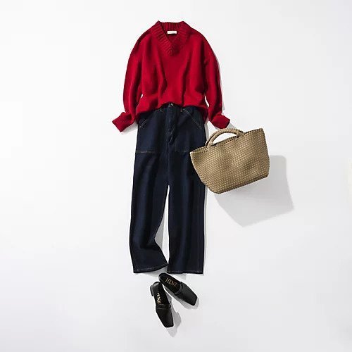 【イーバイエクラ/E by eclat】のカシミヤ混Vネックニット 人気、トレンドファッション・服の通販 founy(ファニー) 　ファッション　Fashion　レディースファッション　Fashion for Women　トップス・カットソー　Cut & Sew Tops　ニット　Knit Tops & Sweaters　Vネックトップス　V-Neck Tops / V-Cut Neckline Shirts　ミックス　Mix, Mixed Style　other-2|ID: prp329100004639145 ipo3291000000034398347