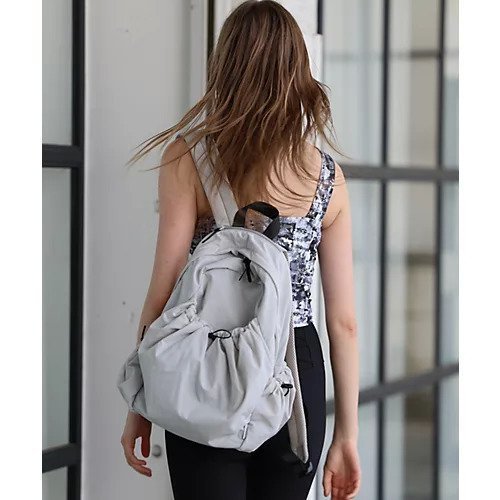 【ジュリエ/Julier】のリップストップ撥水リュック インテリア・キッズ・メンズ・レディースファッション・服の通販 founy(ファニー) 　ファッション　Fashion　レディースファッション　Fashion for Women　アウトドア　Outdoor Clothing　コレクション　Collection, Seasonal Line　軽量　Lightweight, Ultra Light　ポケット　Pocket, Pocket Detail　メッシュ　Mesh, Net Fabric　ヨガ　Yoga, Yoga Wear　ランニング　Running, Running Wear, Activewear, Jogging　リップ　Lip, Lip Motif　リュック　Backpack, Rucksack　リラックス　Relax, Relaxed Fit　旅行　Travel　ビジネス 仕事 通勤　Business / Work / Commuting　ライトグレー|ID: prp329100004639161 ipo3291000000033439197