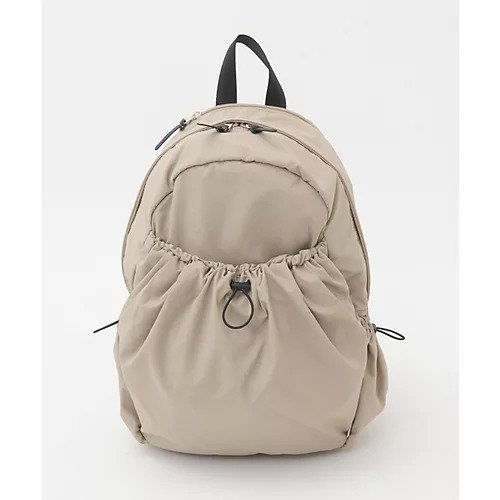【ジュリエ/Julier】のリップストップ撥水リュック インテリア・キッズ・メンズ・レディースファッション・服の通販 founy(ファニー) 　ファッション　Fashion　レディースファッション　Fashion for Women　アウトドア　Outdoor Clothing　コレクション　Collection, Seasonal Line　軽量　Lightweight, Ultra Light　ポケット　Pocket, Pocket Detail　メッシュ　Mesh, Net Fabric　ヨガ　Yoga, Yoga Wear　ランニング　Running, Running Wear, Activewear, Jogging　リップ　Lip, Lip Motif　リュック　Backpack, Rucksack　リラックス　Relax, Relaxed Fit　旅行　Travel　ビジネス 仕事 通勤　Business / Work / Commuting　ベージュ|ID: prp329100004639161 ipo3291000000033439201