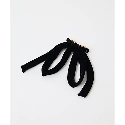 【ウィムガゼット/Whim Gazette】の【ALEXANDRE DE PARIS】ベロアリボンバレッタ 人気、トレンドファッション・服の通販 founy(ファニー) 　ファッション　Fashion　レディースファッション　Fashion for Women　トップス・カットソー　Cut & Sew Tops　ベロアトップス　Velour Tops / Velvet-Look Items　アクセサリー　Fashion Accessories　デニム　Denim, Jeans Material　なめらか　Smooth, Silky Texture　バレッタ　Barrette, Hair Clip　フランス　France, French　ベルベット　Velvet, Velvety　ベロア　Velour, Soft Velvet　リボン　Ribbon, Bow　エレガント 上品　Elegant　2025年　2025　2025-2026秋冬・A/W　Autumn/Winter 2025–26 AW25–26　other-3|ID: prp329100004639169 ipo3291000000033439275