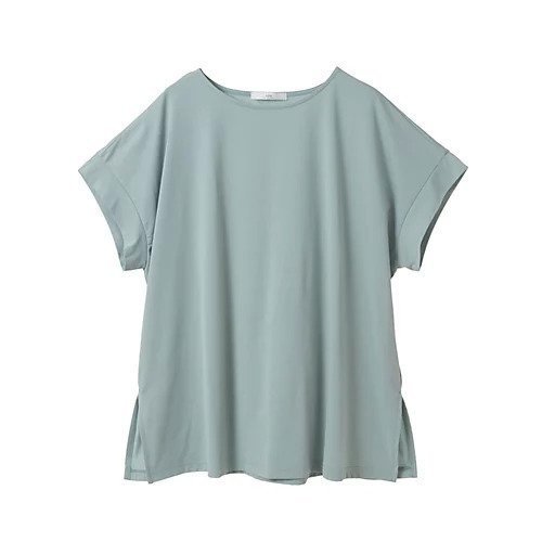 【ジュリエ/Julier】のライトプライム オーバートップス インテリア・キッズ・メンズ・レディースファッション・服の通販 founy(ファニー) 　ファッション　Fashion　レディースファッション　Fashion for Women　トップス・カットソー　Cut & Sew Tops　スポーツウェア　Functional & Stylish Sportswear　コレクション　Collection, Seasonal Line　ショルダー　Shoulder, Shoulder Strap　ストレッチ　Stretch, Stretchy Fabric　スリット　Slit, Slit Detail　ドロップ　Drop Shoulder, Dropped Style　半袖　Short Sleeve, Half Sleeve　無地　Plain, Solid Color　ヨガ　Yoga, Yoga Wear　ランニング　Running, Running Wear, Activewear, Jogging　リラックス　Relax, Relaxed Fit　ワイド　Wide, Wide Fit　ワーク　Workwear, Utility Style　お家時間・ステイホーム　Stay Home / At Home　ミント|ID: prp329100004639176 ipo3291000000033439325