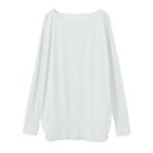 【ジュリエ/Julier】の【定番】ライトプライム ロングスリーブプルオーバー ホワイト|ID: prp329100004639178 ipo3291000000033439344