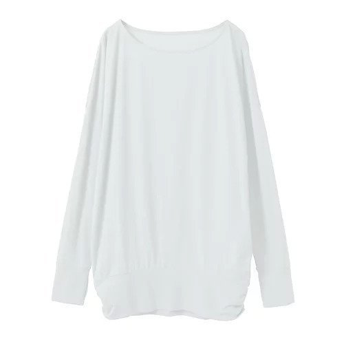 【ジュリエ/Julier】の【定番】ライトプライム ロングスリーブプルオーバー インテリア・キッズ・メンズ・レディースファッション・服の通販 founy(ファニー) 　ファッション　Fashion　レディースファッション　Fashion for Women　トップス・カットソー　Cut & Sew Tops　カジュアルプルオーバー・ニットトップス　Pullovers & Knit Tops / Casual Pullovers　スポーツウェア　Functional & Stylish Sportswear　インナー　Innerwear　コレクション　Collection, Seasonal Line　ストレッチ　Stretch, Stretchy Fabric　定番　Standard, Basic Item　なめらか　Smooth, Silky Texture　人気　Popular, Best Seller　長袖　Long Sleeve, Full Sleeve　フィット　Fit, Slim Fit　無地　Plain, Solid Color　ヨガ　Yoga, Yoga Wear　ラップ　Wrap, Wrap Design　ランニング　Running, Running Wear, Activewear, Jogging　リラックス　Relax, Relaxed Fit　ワーク　Workwear, Utility Style　ホワイト|ID: prp329100004639178 ipo3291000000033439344