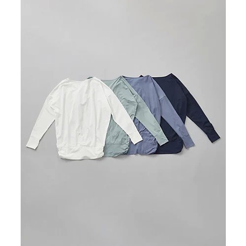 【ジュリエ/Julier】の【定番】ライトプライム ロングスリーブプルオーバー 人気、トレンドファッション・服の通販 founy(ファニー) 　ファッション　Fashion　レディースファッション　Fashion for Women　トップス・カットソー　Cut & Sew Tops　カジュアルプルオーバー・ニットトップス　Pullovers & Knit Tops / Casual Pullovers　スポーツウェア　Functional & Stylish Sportswear　インナー　Innerwear　コレクション　Collection, Seasonal Line　ストレッチ　Stretch, Stretchy Fabric　定番　Standard, Basic Item　なめらか　Smooth, Silky Texture　人気　Popular, Best Seller　長袖　Long Sleeve, Full Sleeve　フィット　Fit, Slim Fit　無地　Plain, Solid Color　ヨガ　Yoga, Yoga Wear　ラップ　Wrap, Wrap Design　ランニング　Running, Running Wear, Activewear, Jogging　リラックス　Relax, Relaxed Fit　ワーク　Workwear, Utility Style　other-3|ID: prp329100004639178 ipo3291000000033439351
