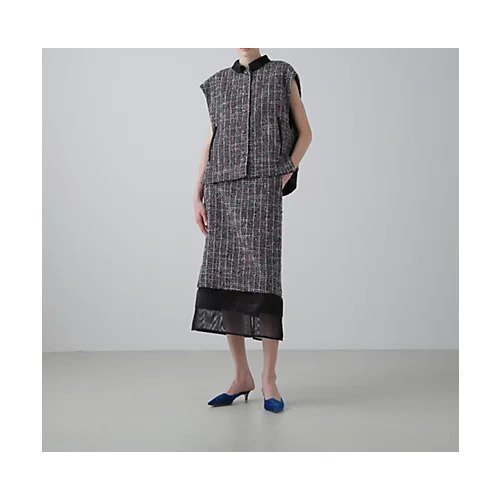 【アドーア/ADORE】のトリコロールツィードジャケット 人気、トレンドファッション・服の通販 founy(ファニー) 　ファッション　Fashion　レディースファッション　Fashion for Women　アウター　Coat / Outerwear Collection　レディースジャケット・軽アウター　Jackets　おすすめ　Recommended / Our Picks　サテン　Satin, Glossy Fabric　スタンダード　Standard, Basic　セットアップ　Set-Up, Coordinated Outfit　ツイード　Twill, Twill Weave　フィット　Fit, Slim Fit　夏　Summer　春　Spring　S/S・春夏　SS, Spring/Summer, Warm Season　other-3|ID: prp329100004639183 ipo3291000000033439379