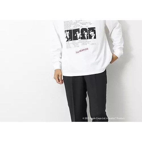 【ノーリーズ グッドマン/NOLLEY'S goodman / MEN】の【GOOD ROCK SPEED】別注 アーティスト/バンド プリントワイドロンT 25AW 人気、トレンドファッション・服の通販 founy(ファニー) 　ファッション　Fashion　メンズファッション　Fashion for Men　インナー　Innerwear　ヴィンテージ　Vintage Style　シンプル　Simple, Minimal　長袖　Long Sleeve, Full Sleeve　ビッグ　Big, Oversized　フロント　Front, Front Design　プリント　Print, Printed Pattern　別注　Limited Edition, Custom Order　モチーフ　Motif, Design Theme　ワイド　Wide, Wide Fit　ワーク　Workwear, Utility Style　2025年　2025　2025-2026秋冬・A/W　Autumn/Winter 2025–26 AW25–26　other-3|ID: prp329100004639194 ipo3291000000033439456