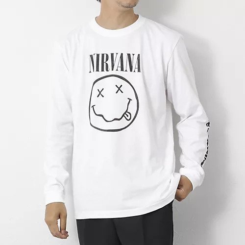 【ノーリーズ グッドマン/NOLLEY'S goodman / MEN】の【GOOD ROCK SPEED】別注 アーティスト/バンド/企業/キャラクター プリントロンT 25AW インテリア・キッズ・メンズ・レディースファッション・服の通販 founy(ファニー) 　ファッション　Fashion　メンズファッション　Fashion for Men　インナー　Innerwear　ヴィンテージ　Vintage Style　キャラクター　Character, Licensed Characters　シンプル　Simple, Minimal　長袖　Long Sleeve, Full Sleeve　フロント　Front, Front Design　プリント　Print, Printed Pattern　別注　Limited Edition, Custom Order　リラックス　Relax, Relaxed Fit　ワーク　Workwear, Utility Style　2025年　2025　2025-2026秋冬・A/W　Autumn/Winter 2025–26 AW25–26　ホワイト|ID: prp329100004639197 ipo3291000000033439470