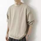 【ノーリーズ グッドマン/NOLLEY'S goodman / MEN】の度詰め引き揃え天竺 クラフトクジラ ワンポイントロンT 25AW グレーベージュ|ID: prp329100004639199 ipo3291000000033439488