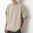【ノーリーズ グッドマン/NOLLEY'S goodman / MEN】の度詰め引き揃え天竺 クラフトクジラ ワンポイントロンT 25AW グレーベージュ|ID: prp329100004639199 ipo3291000000033852964