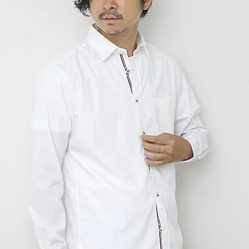 【ノーリーズ グッドマン/NOLLEY'S goodman / MEN】のパラシュートボタン レギュラーカラーシャツ 25AW インテリア・キッズ・メンズ・レディースファッション・服の通販 founy(ファニー) 　ファッション　Fashion　メンズファッション　Fashion for Men　インナー　Innerwear　カーディガン　Cardigan, Knitwear　シンプル　Simple, Minimal　ジャケット　Jacket, Outerwear　スマート　Smart, Elegant　デニム　Denim, Jeans Material　定番　Standard, Basic Item　なめらか　Smooth, Silky Texture　フロント　Front, Front Design　ブロード　Broadcloth, Fine Cotton　リボン　Ribbon, Bow　エレガント 上品　Elegant　2025年　2025　2025-2026秋冬・A/W　Autumn/Winter 2025–26 AW25–26　ホワイト|ID: prp329100004639203 ipo3291000000033439519
